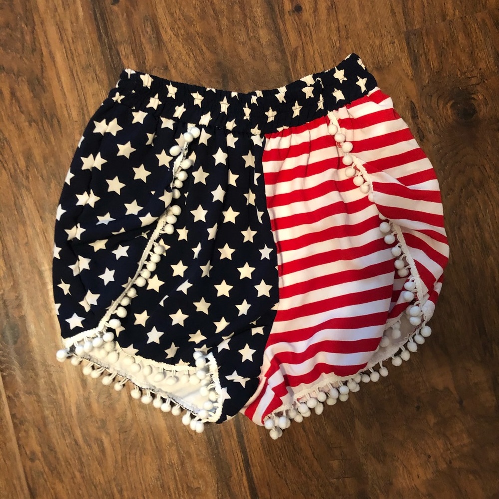 American Flag Shorts